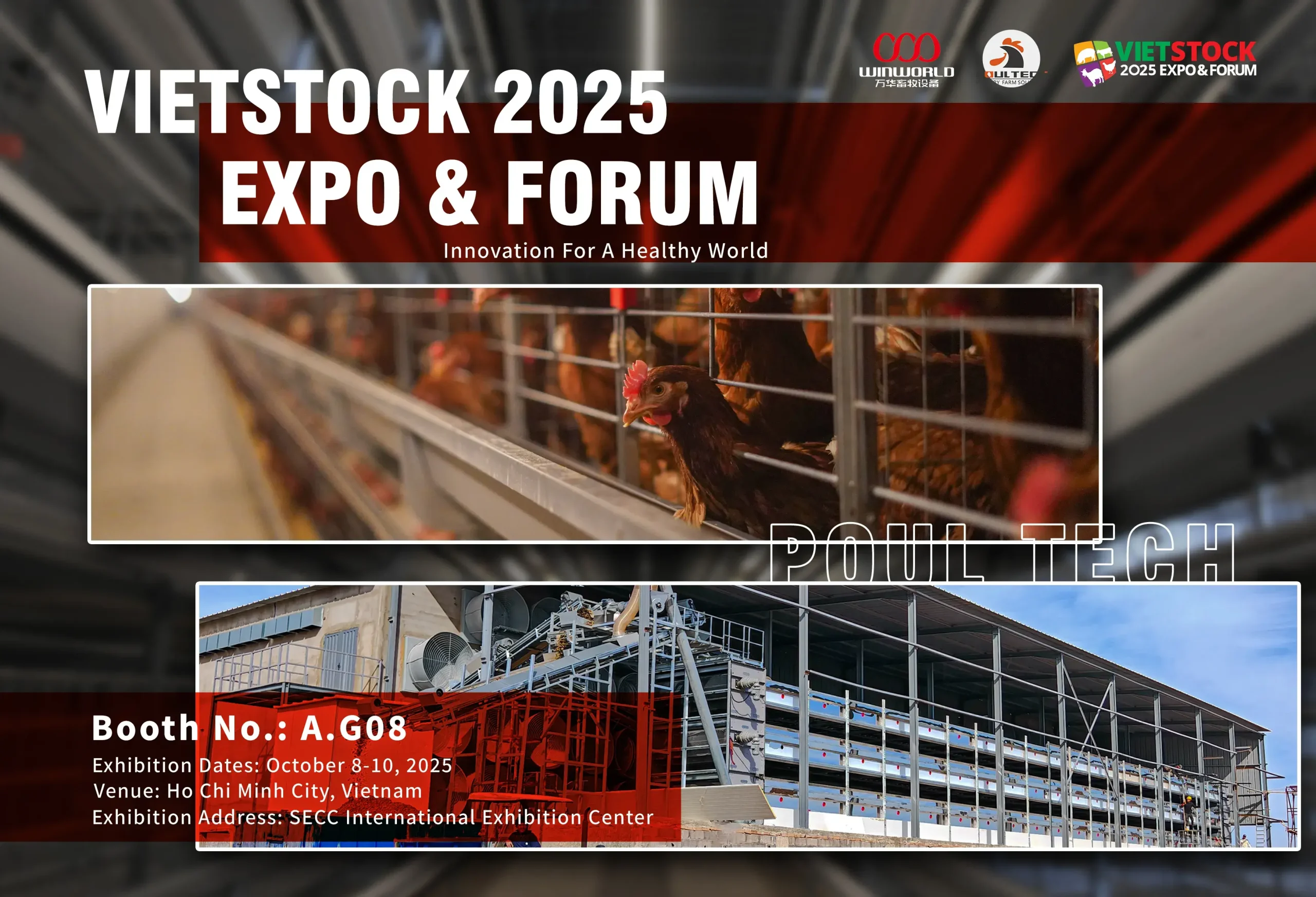Henan Poul Tech Machinery Co. vous invite chaleureusement à nous rendre visite à l'exposition et au forum VIETSTOCK 2025.
