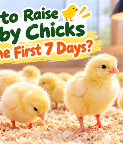 How Should Chicks Be Cared for During Their First Seven Days?