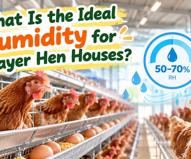 Humidity for laying hen farming