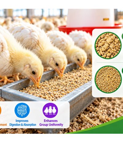 Effect of Feed Particle Size Standards on the Growth of Chicks